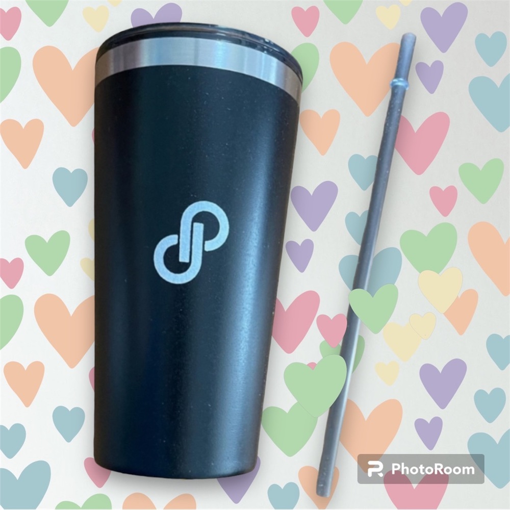 POSHMARK NAME AND LOGO TUMBLER FOR HOT AND COLD DRINKS